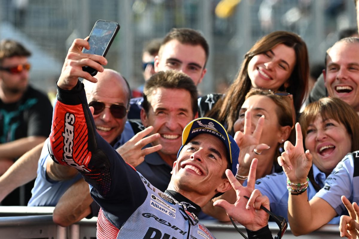 Marc Marquez ingin sapu bersih tiga balapan tersisa