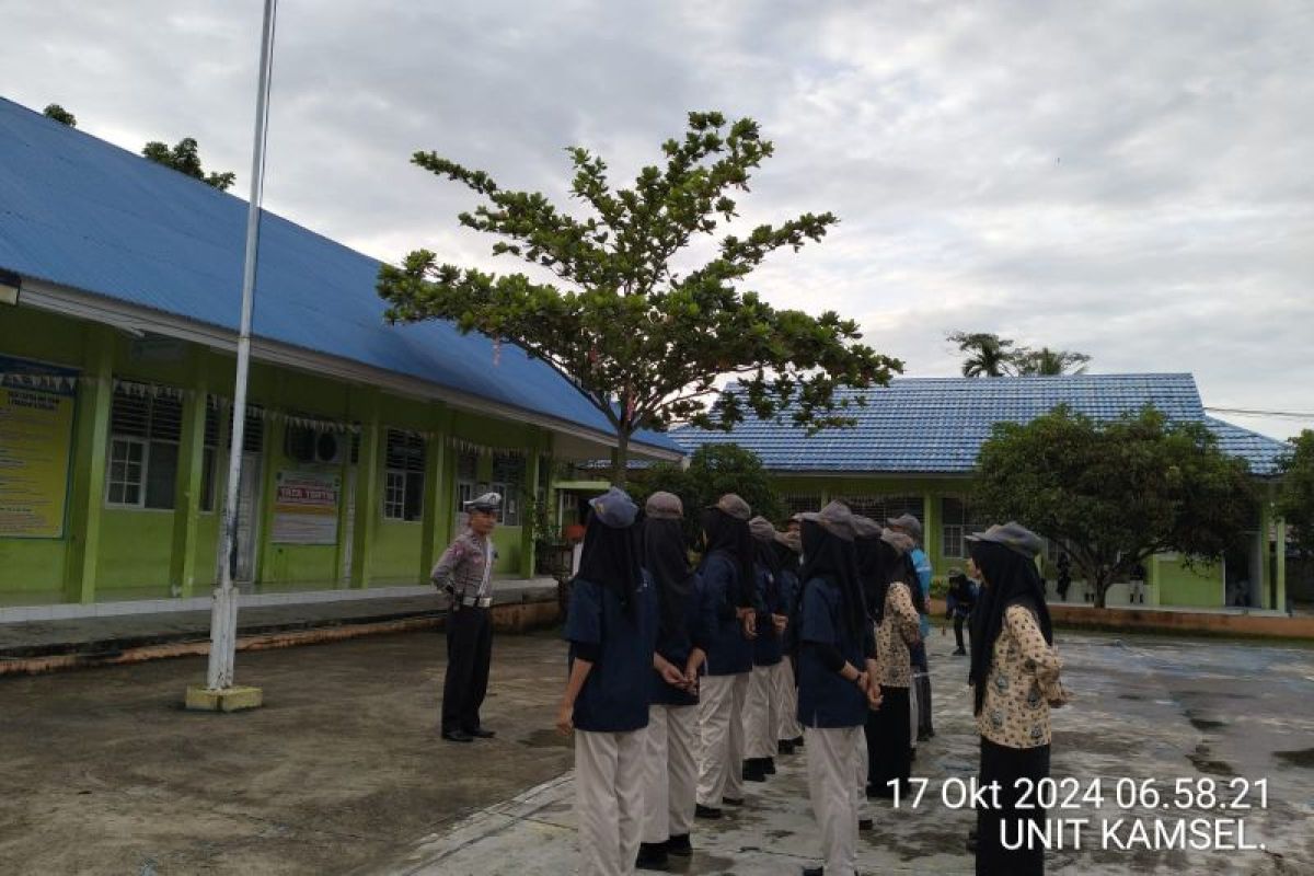 Polres Agam gencar sosialisasi ke sekolah cegah kecelakaan