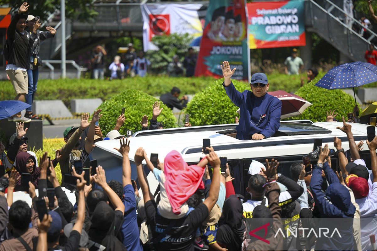 Prabowo thanks his predecessors in inaugural speech