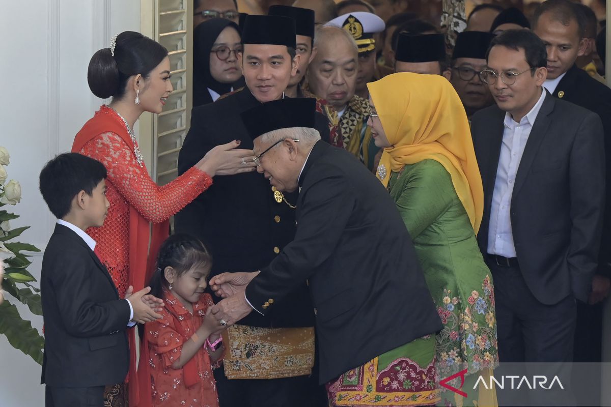 Pisah sambut wakil presiden di Istana Wapres