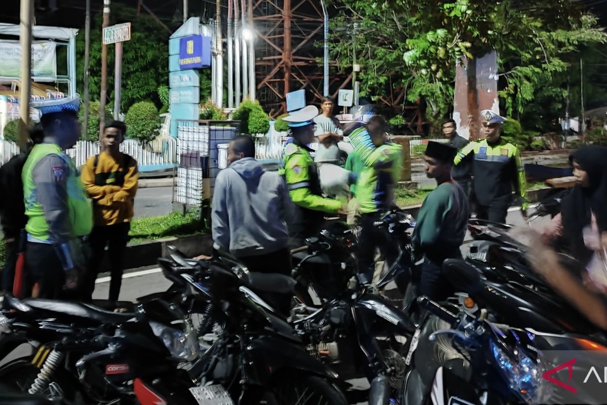 Blue Light Patrol Polres Inhu, pantau situasi jelang Pilkada dan pelantikan presiden