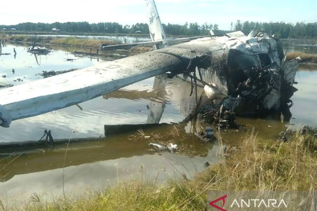 Empat orang meninggal pada kecelakaan pesawat SAM Air di Gorontalo