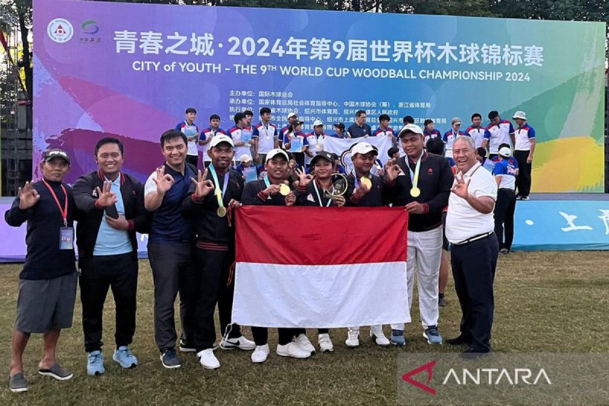 Indonesia sabet tiga emas dari Piala Dunia Woodball 2024