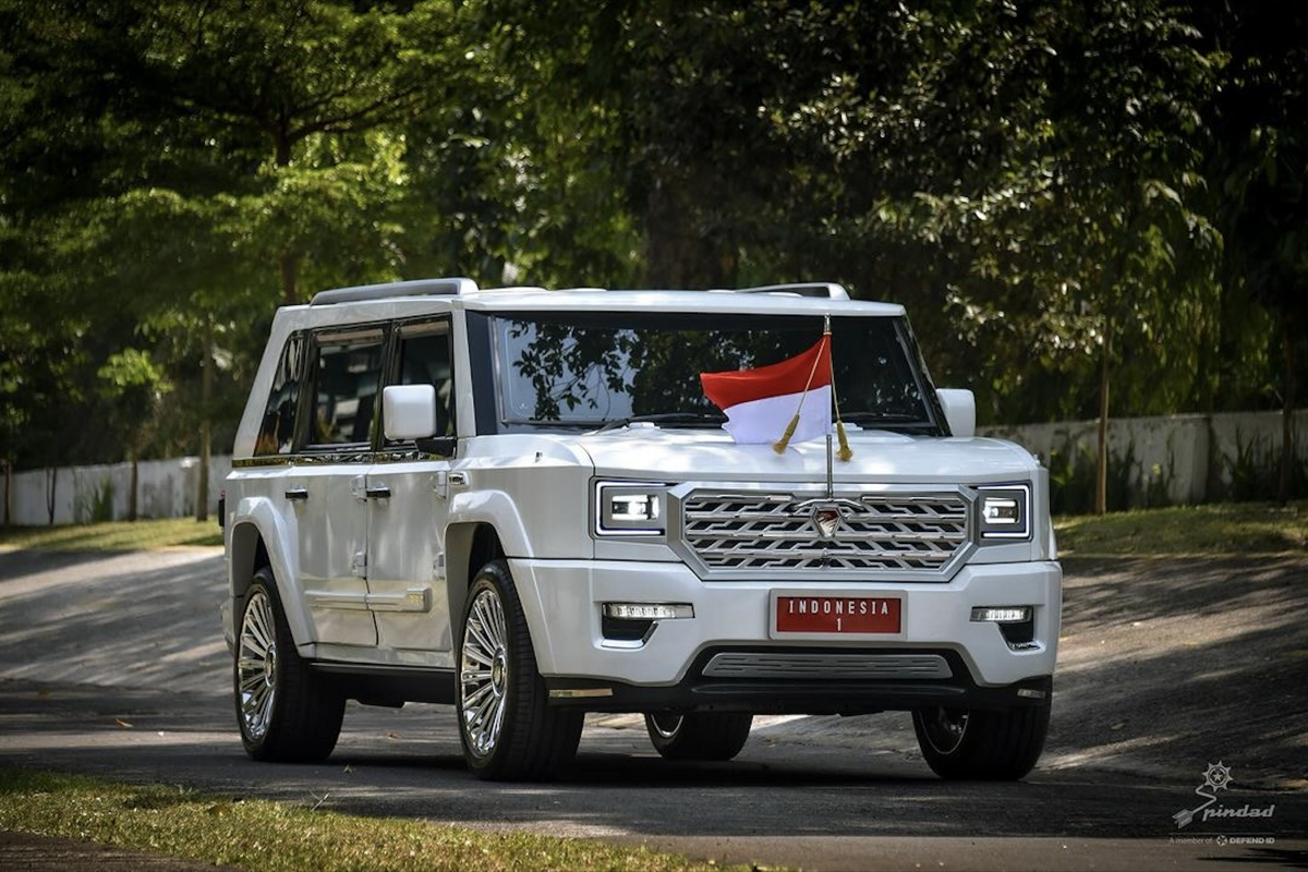 Intip spesifikasi MV3 Garuda Limousine yang digunakan Presiden Prabowo