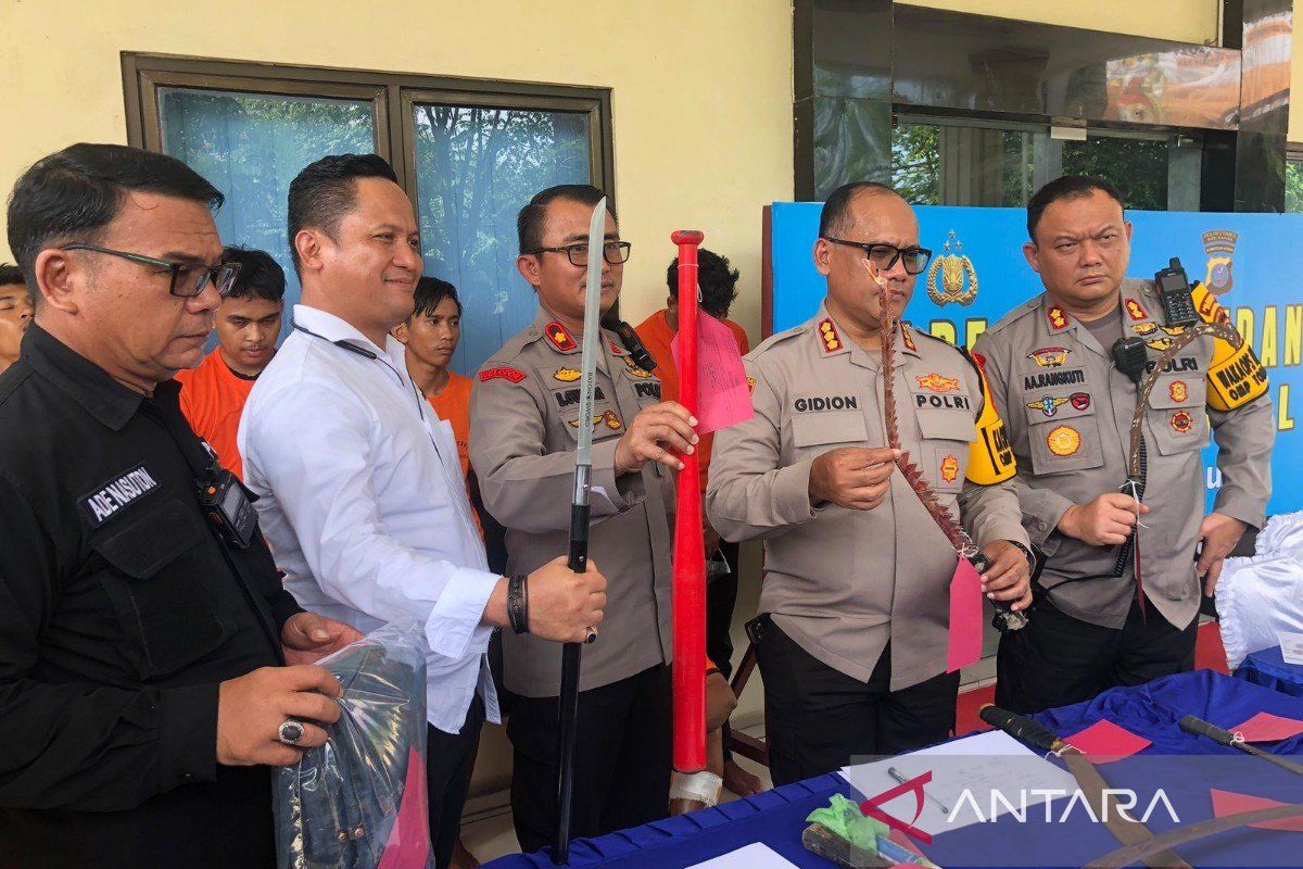 Polisi tetapkan 20 anggota geng motor tersangka diduga penyebab tewasnya remaja di Deli Serdang