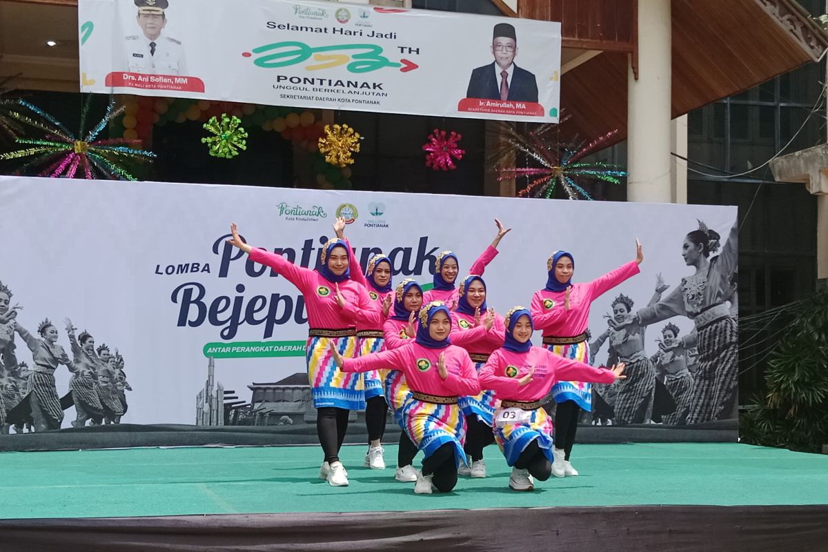 Lomba berjepin bagi ASN Pontianak wujud lestarikan budaya