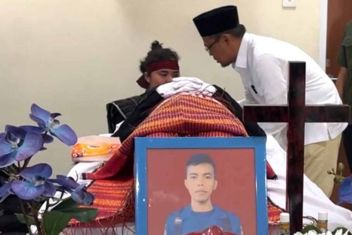 Imam Budi Hartono: Keluarga almarhum Martinius dapat santunan kematian