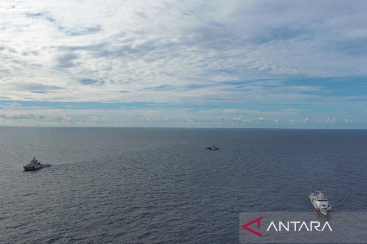 Bakamla usir kapal coast guard China di Laut Natuna