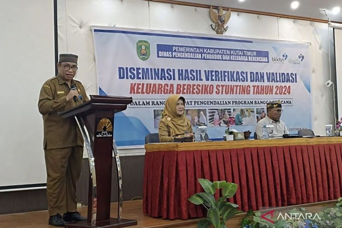 DPPKB Kutim lakukan verval keluarga beresiko stunting