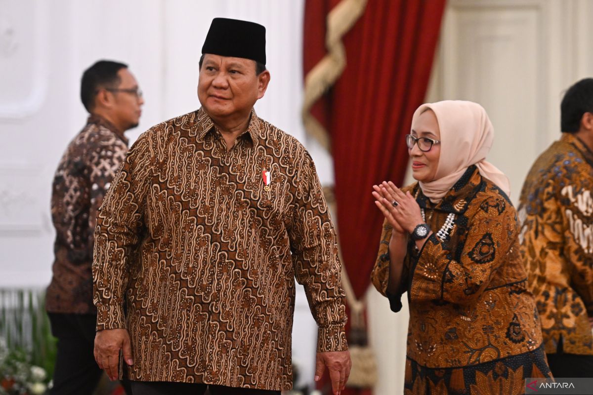 Prabowo umumkan nama-nama menteri Kabinet Merah Putih