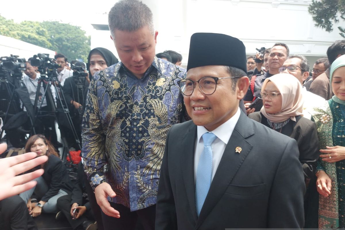 Muhaimin inaugurated as coordinating minister for people's empowerment