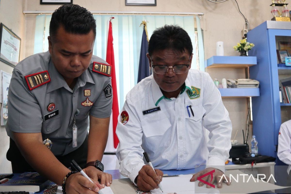 Rutan Tarutung - Kemenag Taput realisasikan kerjasama tertulis bina rohani napi