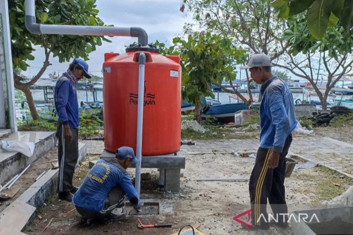 Kepulauan Seribu bangun penampungan air bersih untuk penuhi kebutuhan warga