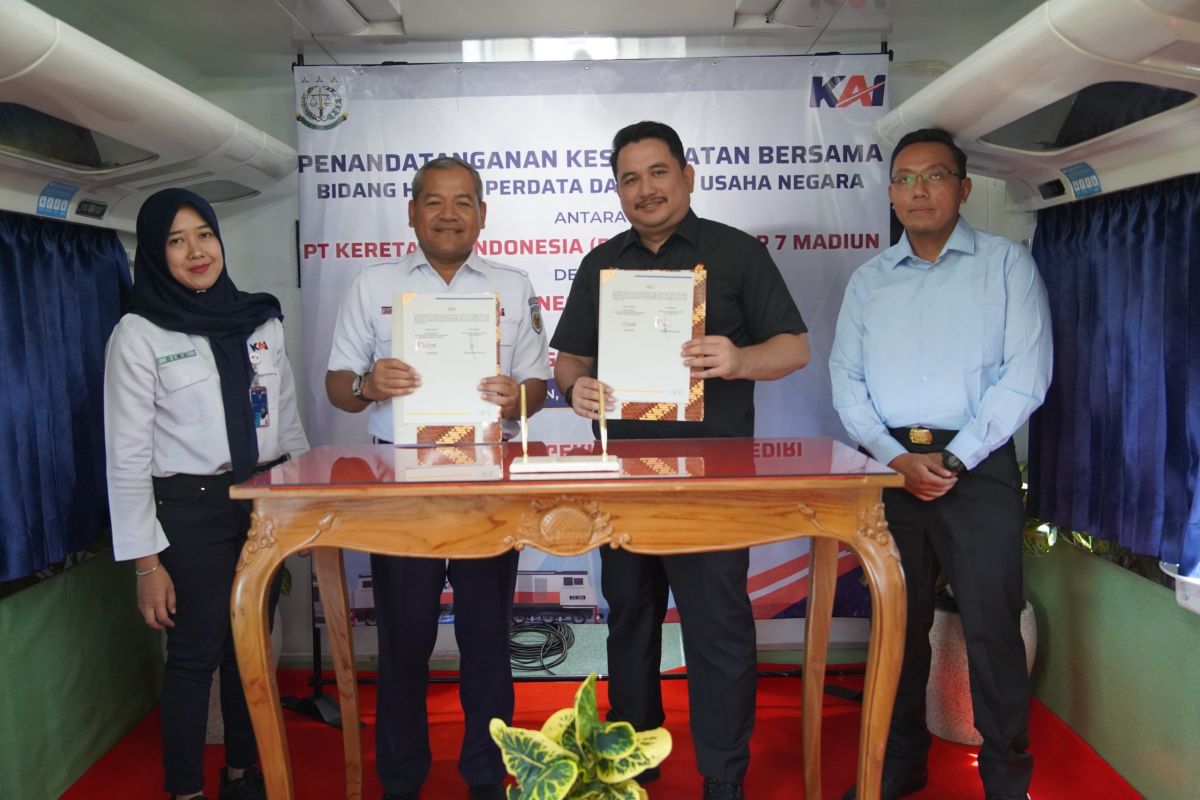 KAI Daop 7 gandeng Kejari Kediri dan Tulungagung soal pengamanan aset