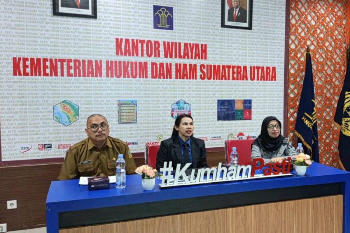 Kemenkumham Sumut bahas pelaksanaan Perpres tentang rencana aksi HAM