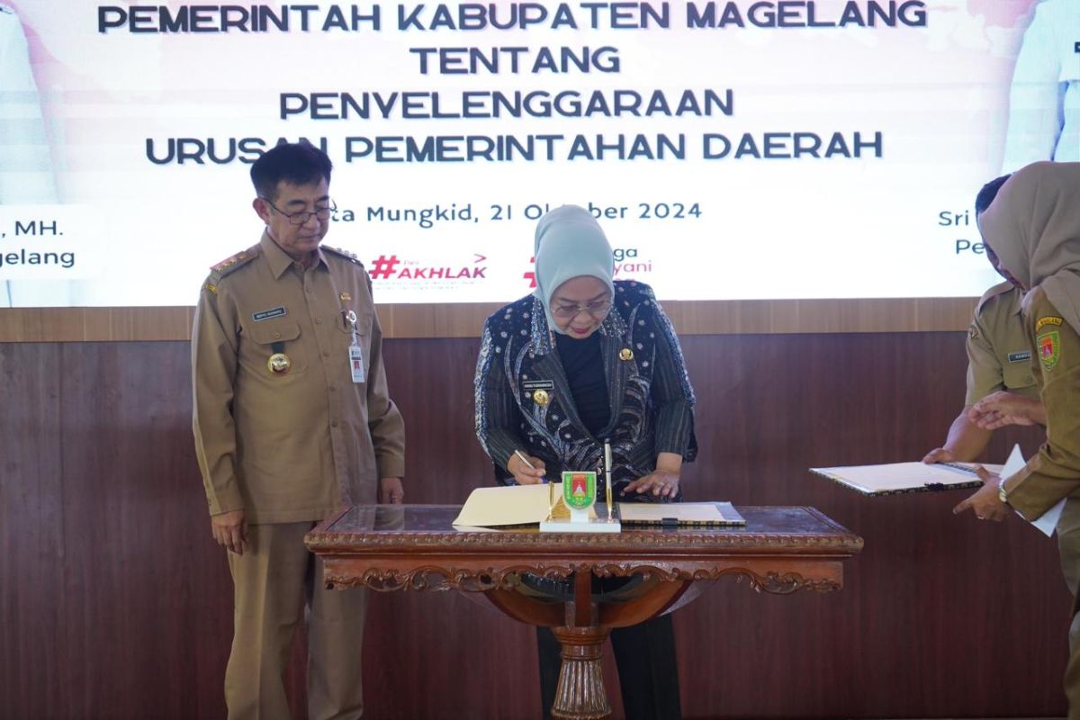 Kota Jambi tandatangani kesepakatan bersama dengan Pemkab Magelang