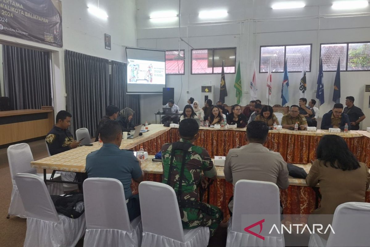 KPU Balikpapan matangkan persiapan debat paslon