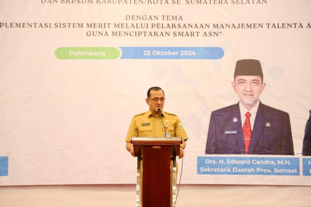 Pemprov Sumsel tingkatkan kualitas kepegawaian  lewat sistem merit