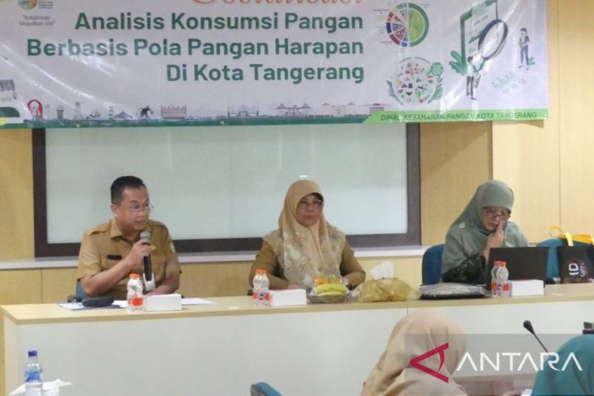 Dinas Ketahanan Pangan Kota Tangerang gelar Sosialisasi Analisis Pola Pangan Harapan