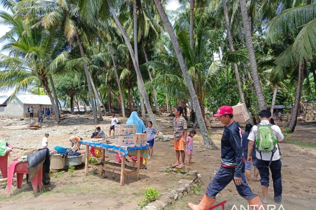 BPBD dan TNI/Polri sinergi atasi banjir bandang di Bone Bolango