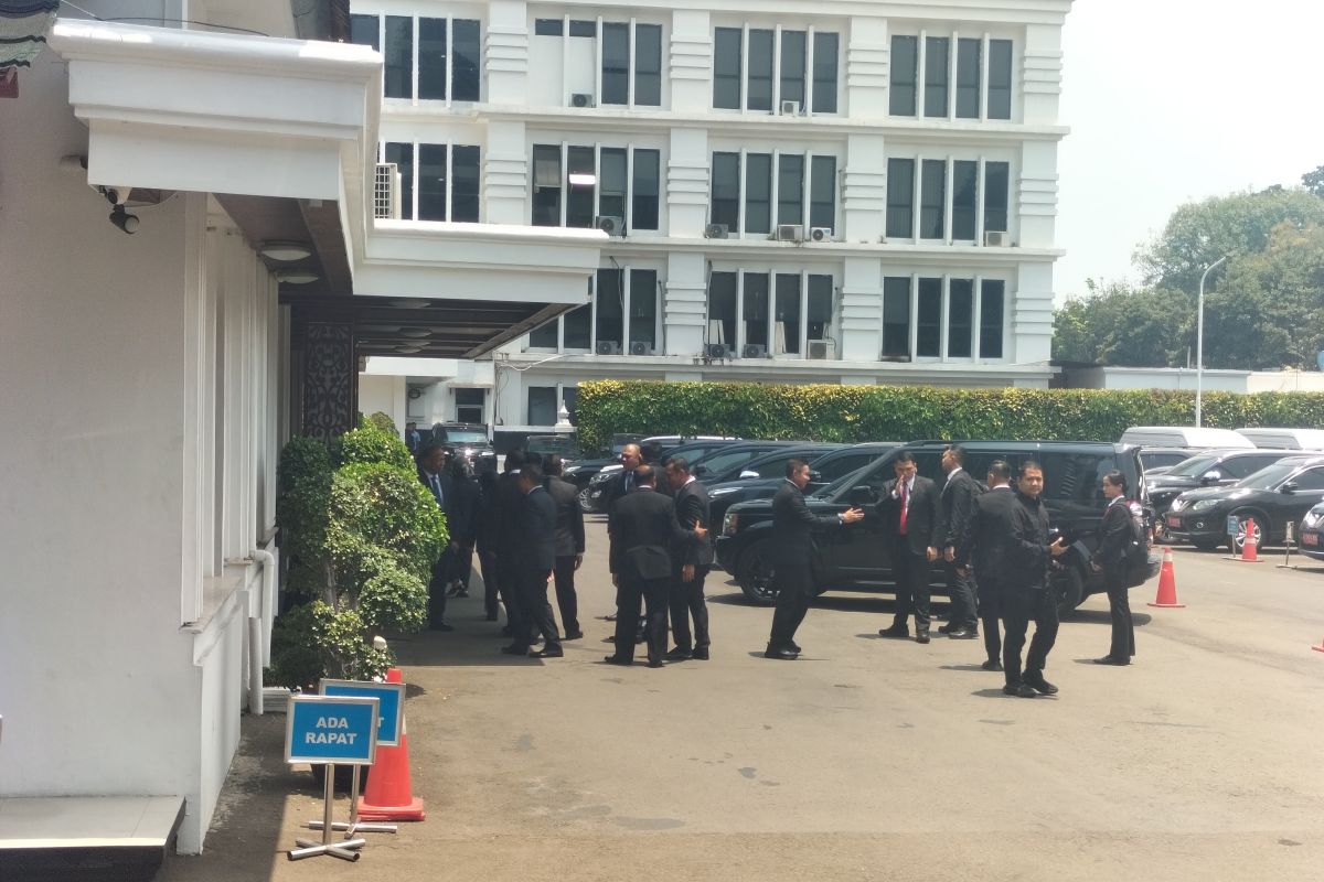 Budi Gunawan jalani sertijab di kantor Menko Polkam