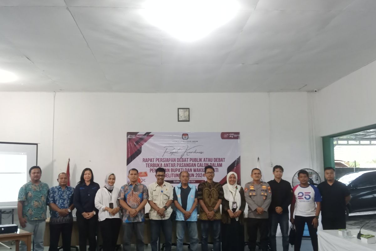 KPU Belitung siap gelar debat publik Pilkada 2024