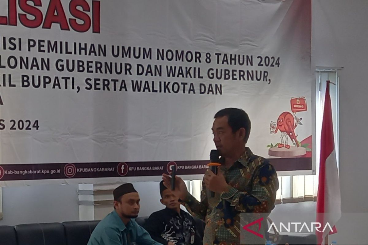 KPU Bangka Barat bekali petugas keterampilan pungut hitung suara