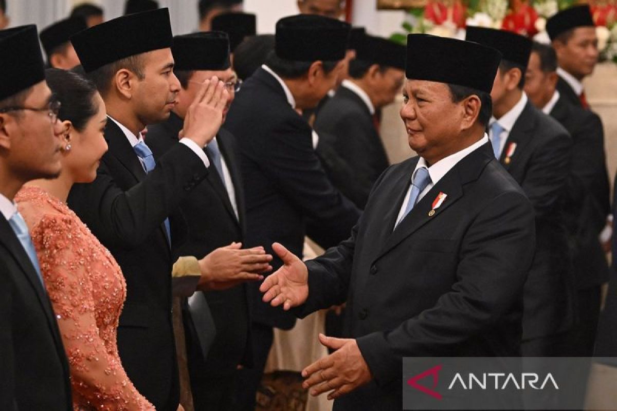 Prabowo lantik Raffi Ahmad hingga Gus MIftah jadi Utusan Khusus Presiden, berikut ini nama-nama lengkapnya