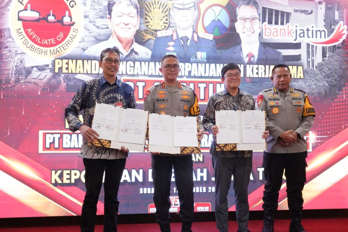 Bank Jatim-Polda bersinergi perkuat keamanan perbankan