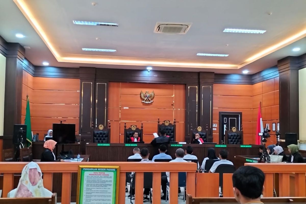 PN Padang tolak eksepsi terdakwa korupsi Dinas Pendidikan Sumbar