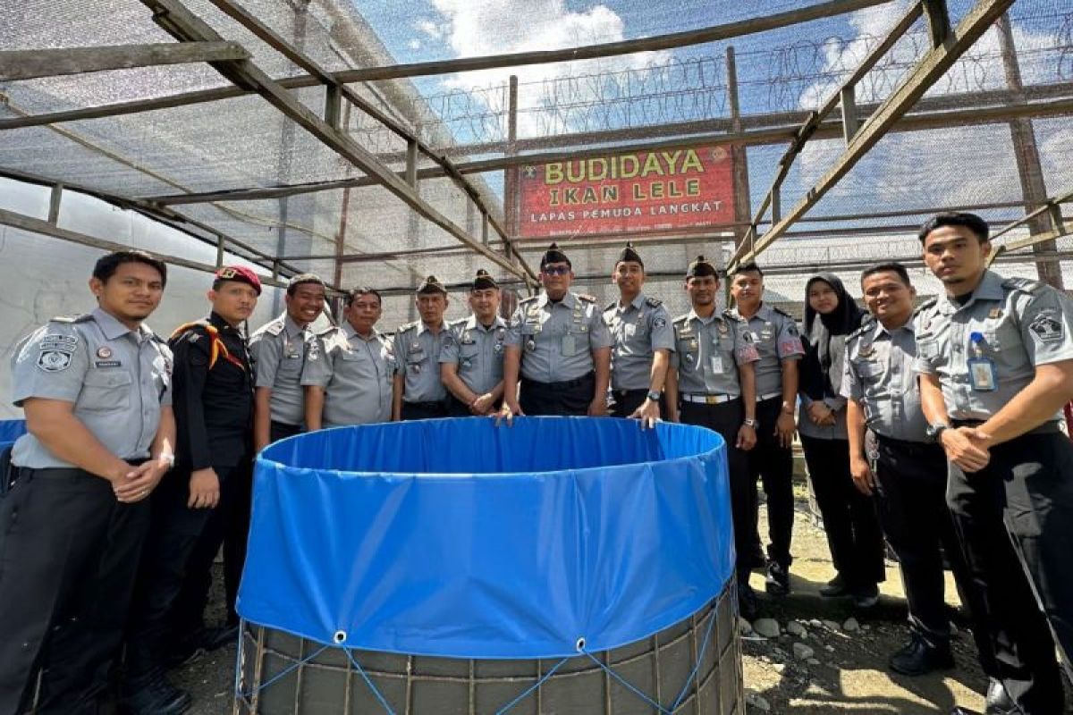 Lapas Pemuda Langkat tingkatkan keterampilan napi lewat budi daya ikan