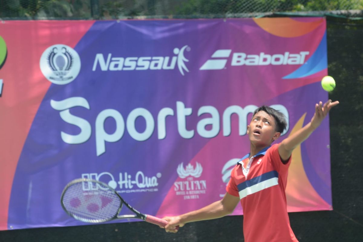 Wakil tuan rumah dominan di ATF U-16 Asian Tennis Series Jakarta