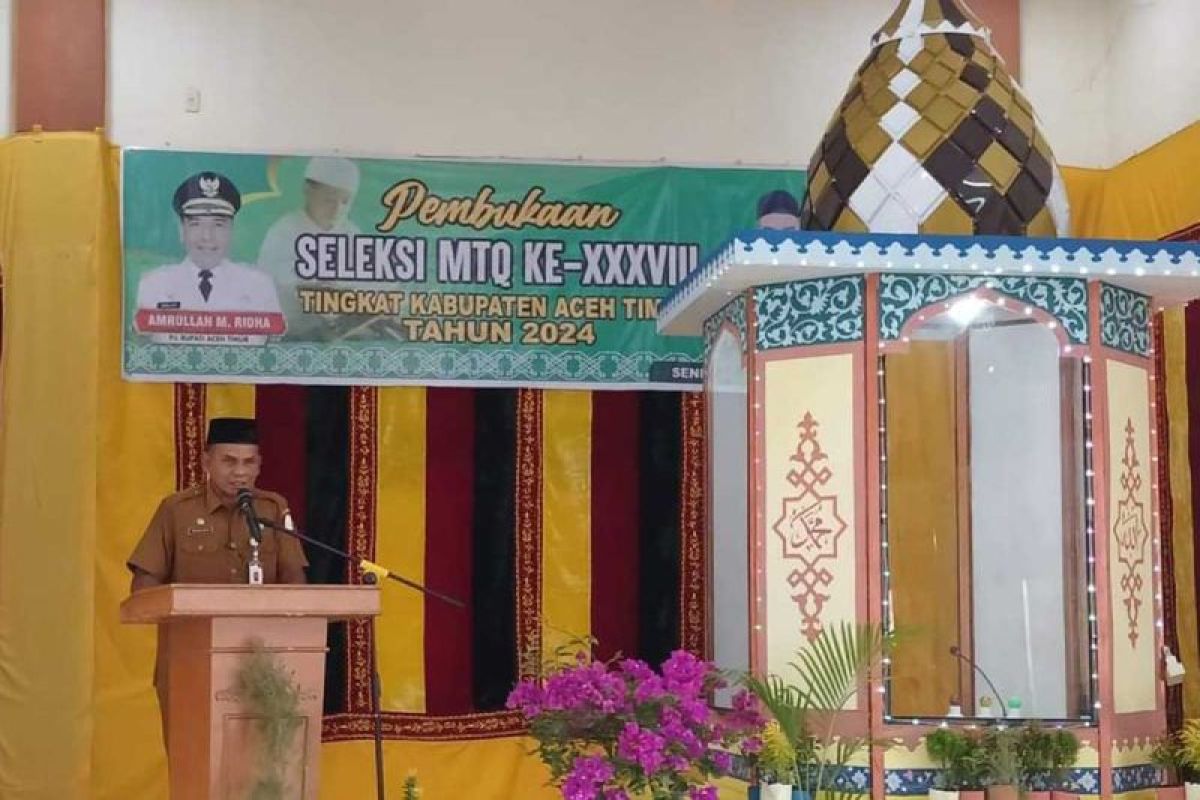 Pemkab Aceh Timur seleksi peserta MTQ tingkat provinsi