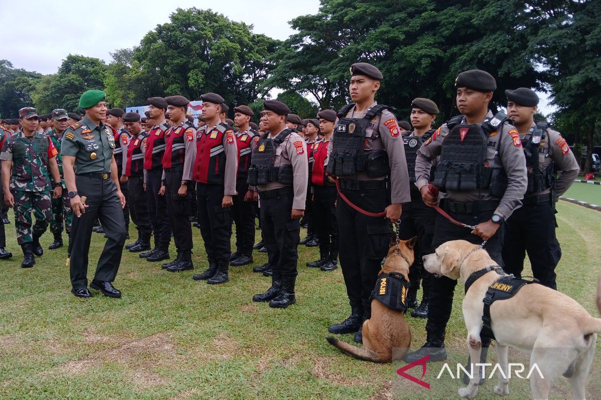 4.138 personel TNI/Polri diterjunkan pengamanan Presiden di Magelang