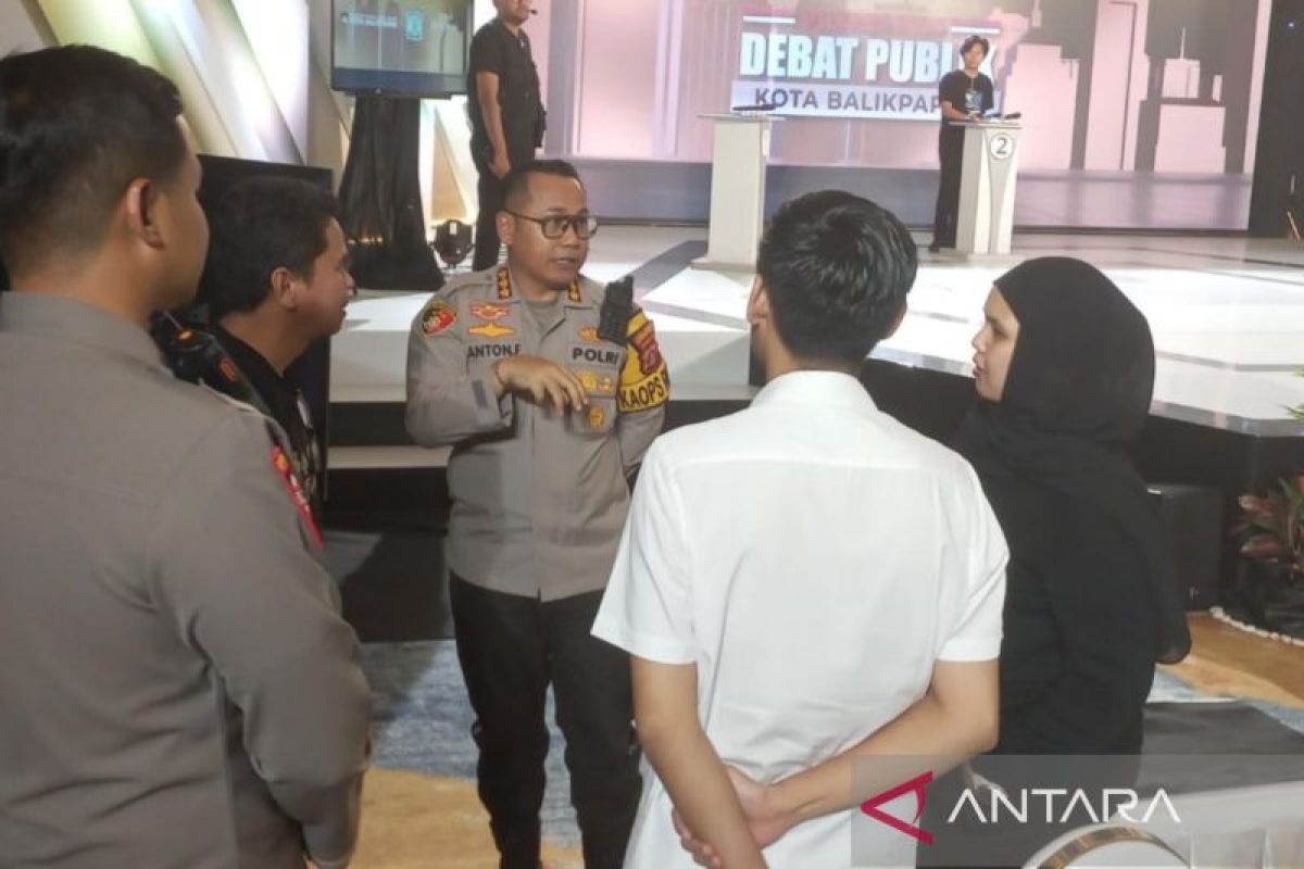 Kapolresta Balikpapan cek kesiapan lokasi debat Paslon