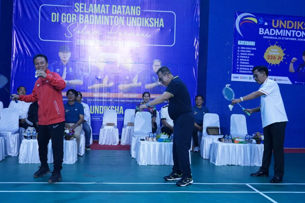 Undiksha Singaraja adakan kejuaraan badminton tingkat nasional