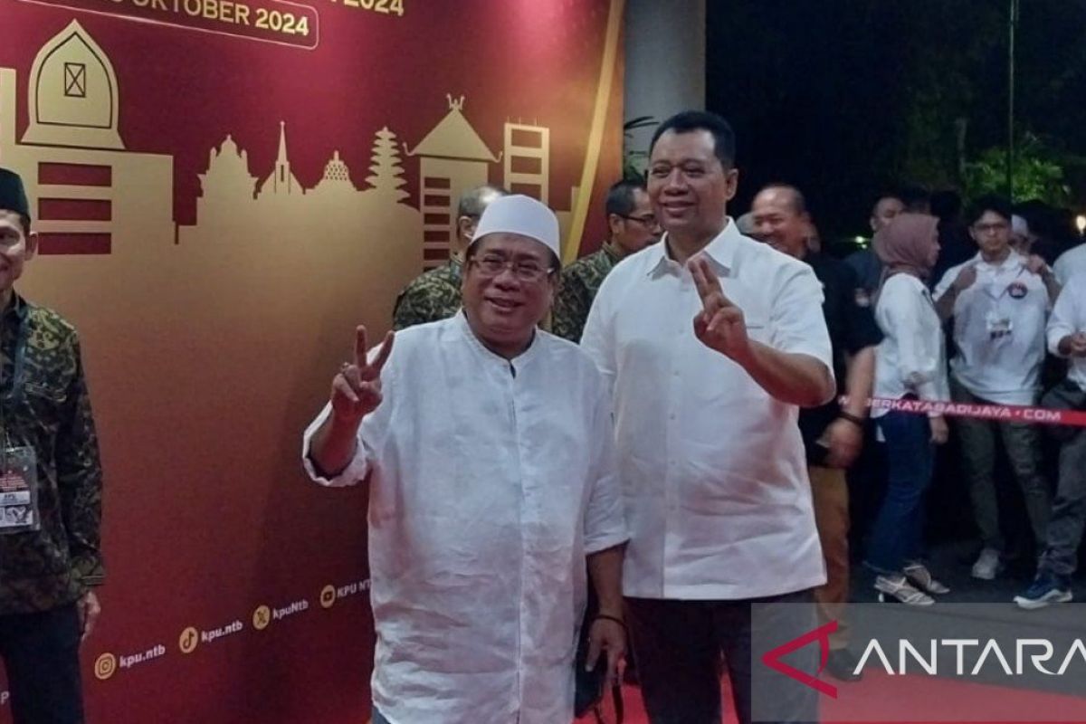 Zul-Uhel jadi paslon pertama datangi arena debat Pilkada NTB 2024