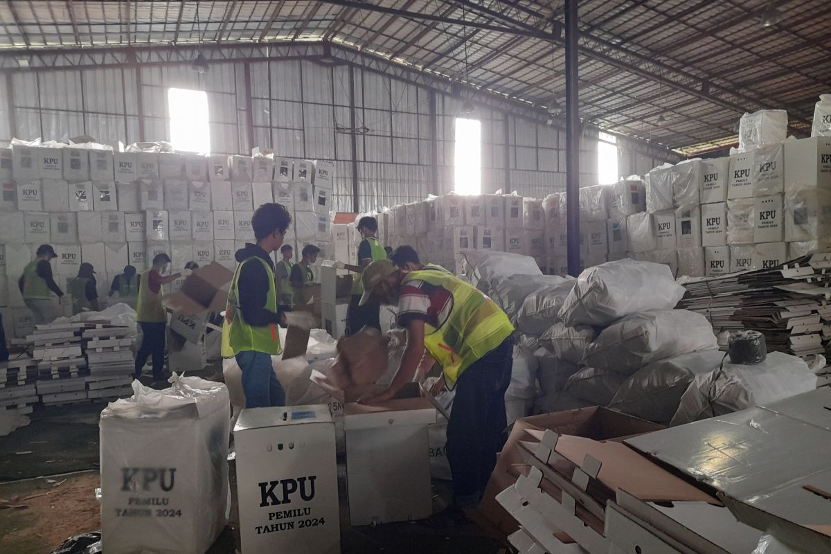 KPU Kota Serang bersiap lelang logistik Pemilu 2024