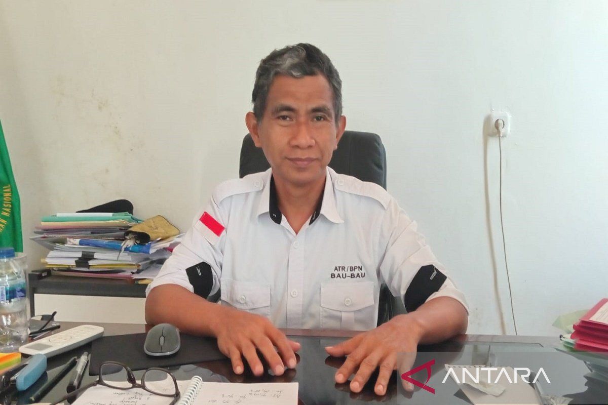 BPN Baubau: 1.141 sertifikat aset Pemkot sudah diserahkan