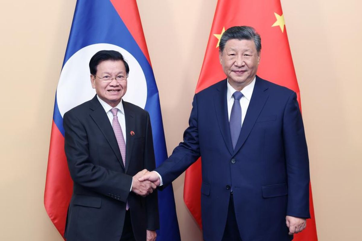 Xi Jinping minta China dan Laos bentuk model kerja sama BRI