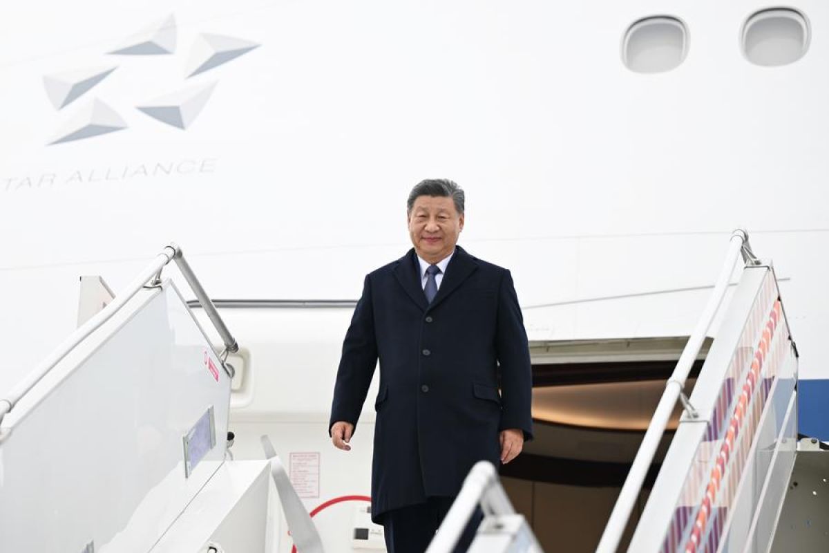 Xi Jinping tiba di Kazan, Rusia, untuk hadiri KTT BRICS ke-16