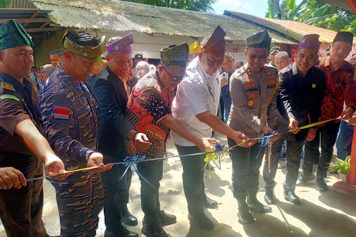 Bawaslu Sumut lounching kampung pengawasan di Desa Simpang Empat Asahan