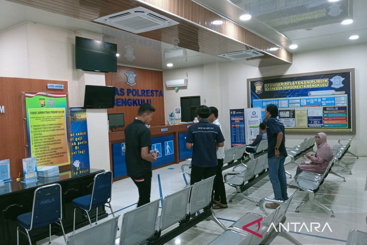 Pengajuan SIM dan SKCK di Bengkulu naik menyusul pendaftaran CPNS