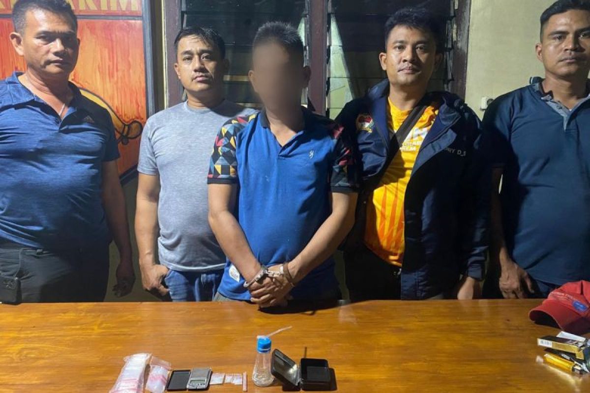 Polsek Bosar Maligas tangkap pengedar sabu dengan barang bukti 1,92 gram