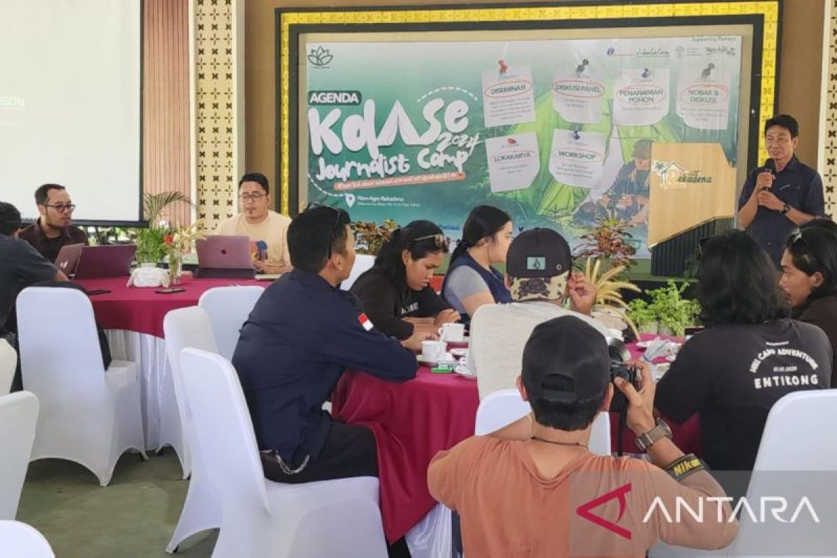 Kolase Jurnalist Camp, berkolaborasi melawan perubahan iklim