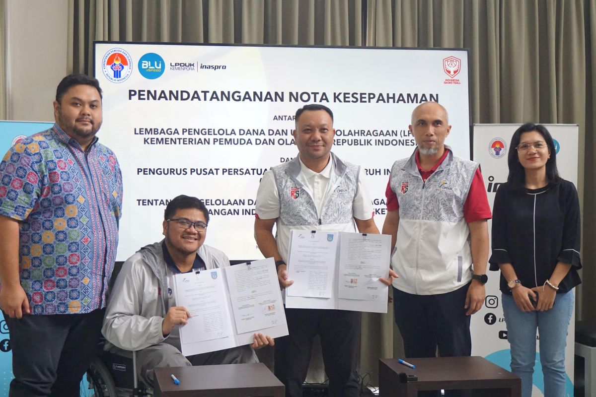 LPDUK dan Perbasi sepakat kembangkan industri basket 3x3