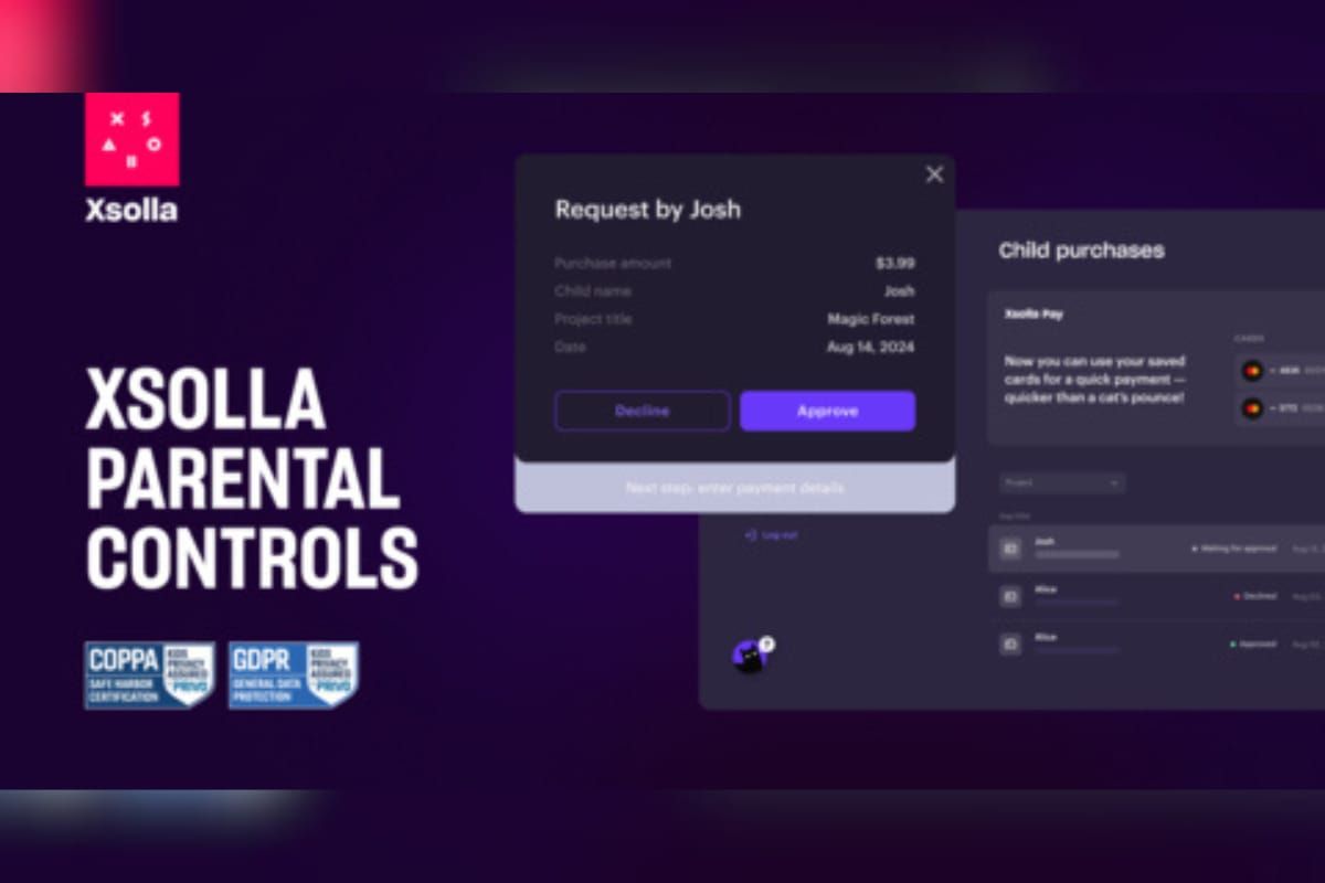 Xsolla Unveils COPPA and GDPR-K Certified Parental Controls, Enabling Developers to Implement Compliant Direct-to-Consumer Strategies