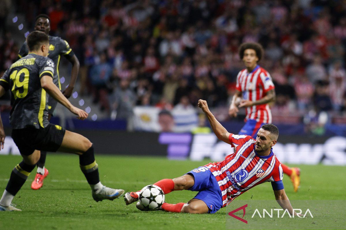 Liga Champions - Atletico Madrid dipermalukan Lille 1-3