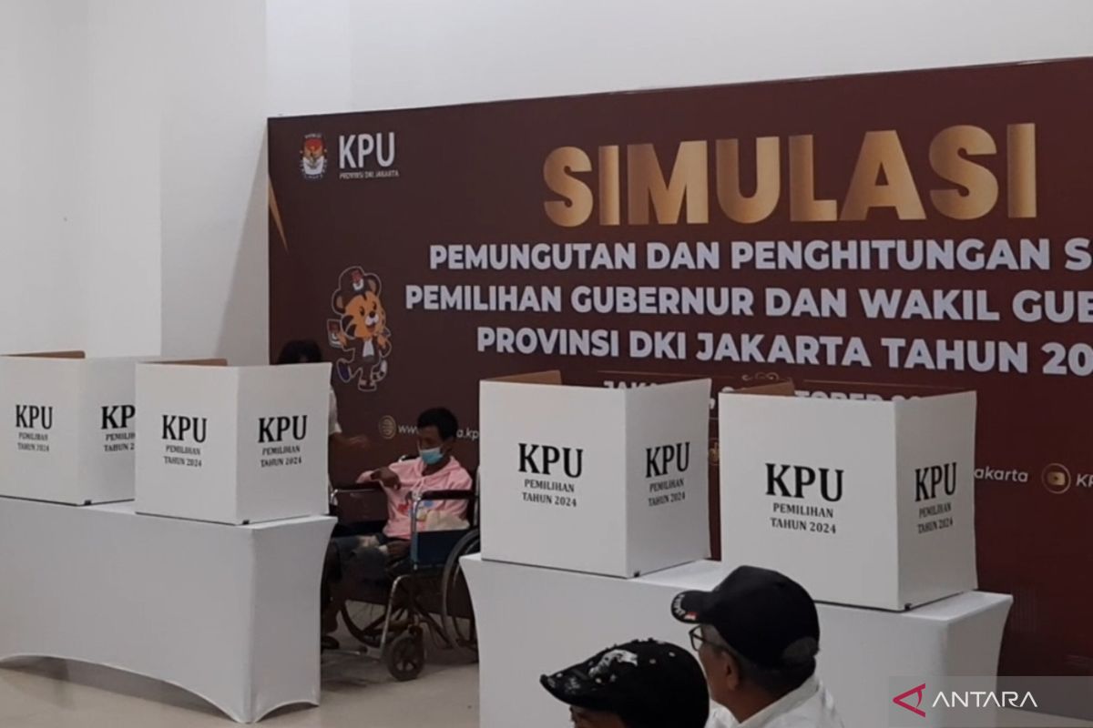 KPU tetapkan pemilih difabel di Pilkada DKI Jakarta sebanyak 57 ribu