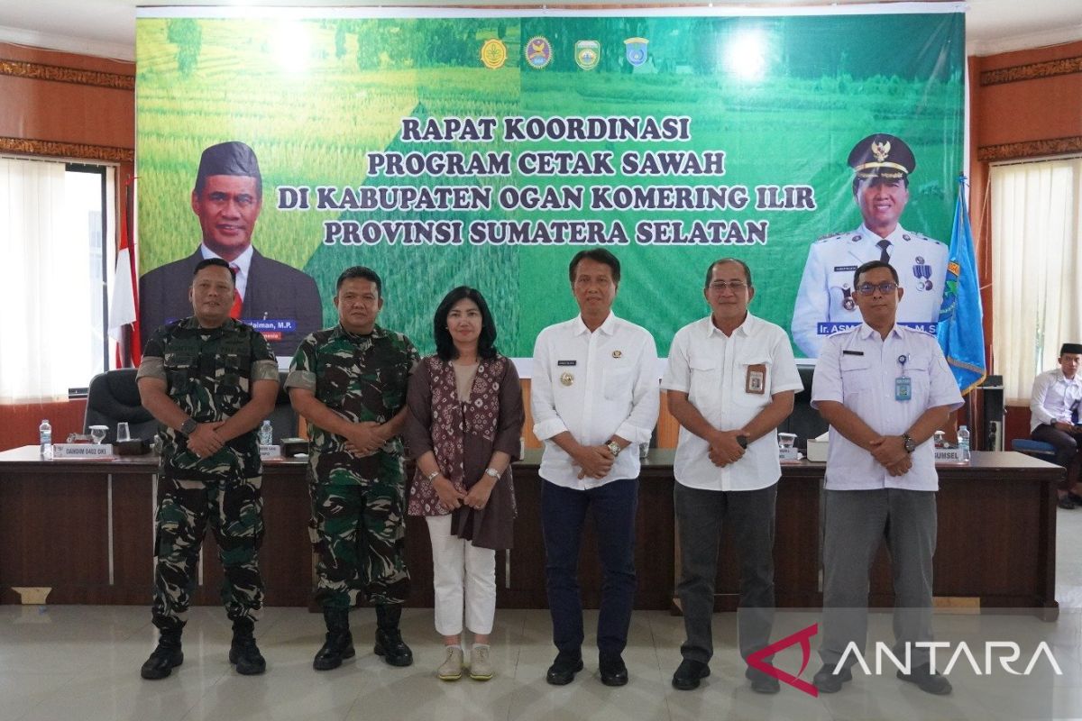 Kementan target cetak 125 ribu ha sawah baru di OKI Sumsel